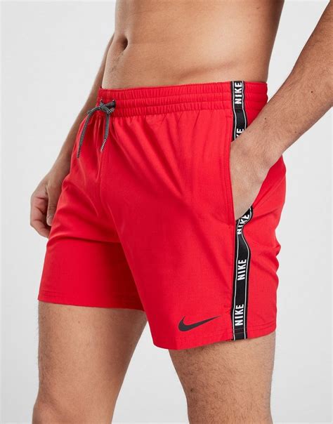 herren badehose nike rot|Rote Nike Badehosen online entdecken .